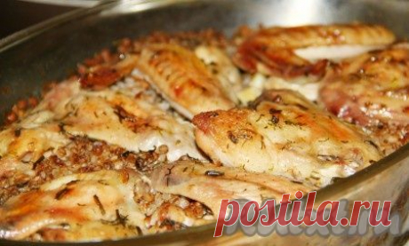 Гречка с курицей, томленная в духовке (рецепт с фото) | RUtxt.ru