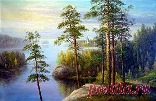 Задумчивая русская природа....