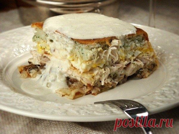 Как приготовить курник - рецепт, ингридиенты и фотографии