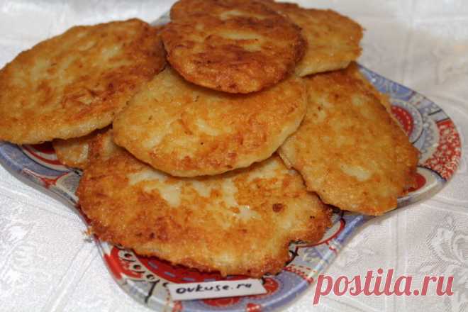 Картофельные драники с сыром и чесноком - Простые рецепты Овкусе.ру