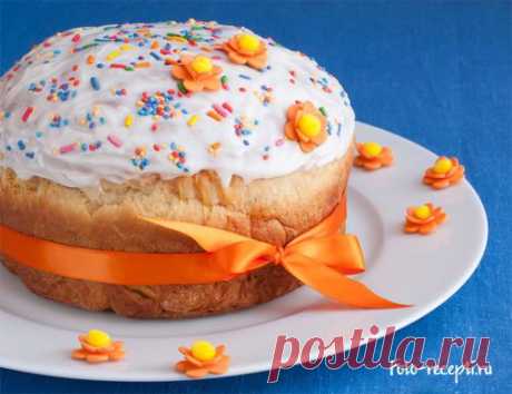 Пасхальный кулич с сухими дрожжами - Рецепты с фото пошагового приготовления на Фото-Рецепты. ру
