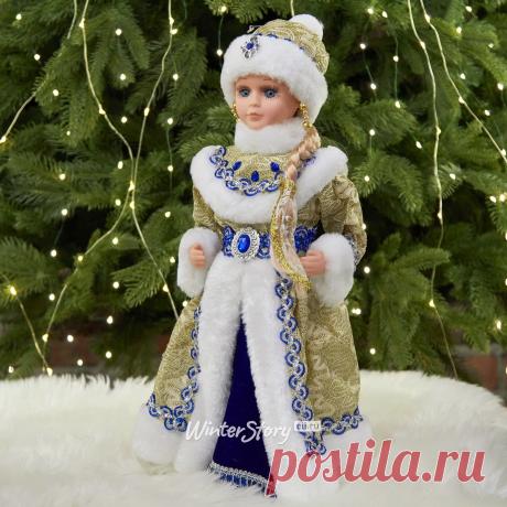 Фигура Снегурочка - Золотая Царевна 40 см купить в интернет-магазине Winter Story eli.ru, 84660