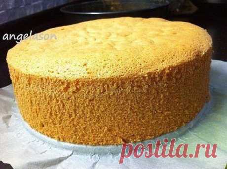 БИСКВИТ КЛАССИЧЕСКИЙ