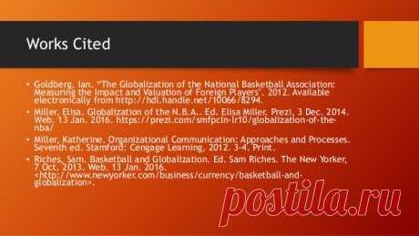 Sport Globalization in the N.B.A.