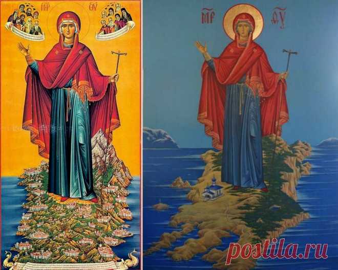 Чудотворные иконы Афона