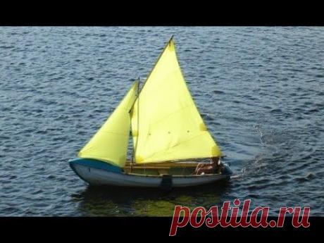 Самодельная гребно-парусная шлюпка адвоката Егорова