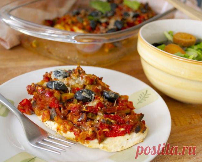 Рататуй с курицей | Foodbook.su Очень вкусный и ароматный вариант семейного ужина (или обеда!) Понравится как взрослым, так и детям!