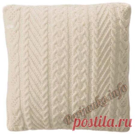 Подушка с узорами двусторонняя 226 Creations 2015/2016 Bergere de France №4888
