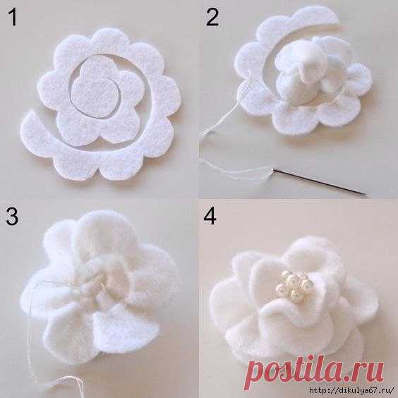 Красивые цветы своими руками — Сделай сам, идеи для творчества - DIY Ideas