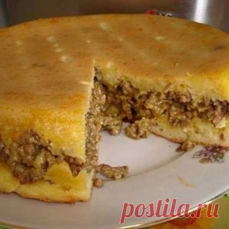 Пирог с мясом