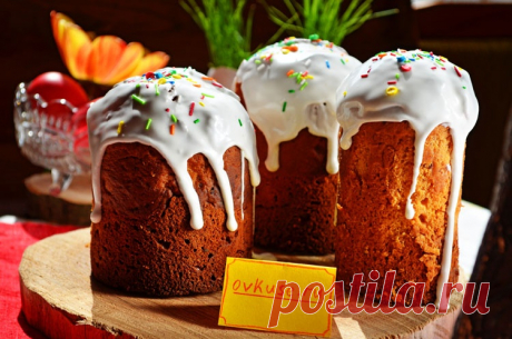 Творожный пасхальный кулич / Простые рецепты