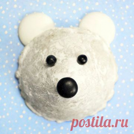 Рецепты к Новому году. Как приготовить печенье для детей Белые медведи | Диетическое питание