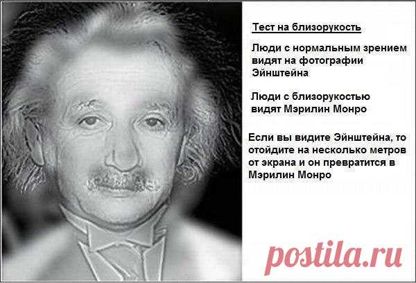 Тест на близорукость