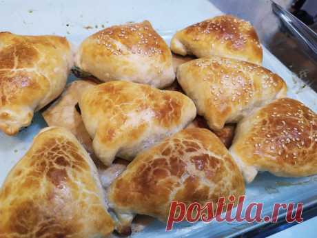 Самса из курицы за полчаса: коллеги мужа зачастили к нам домой, готовлю быструю выпечку | Коплю на море | Яндекс Дзен