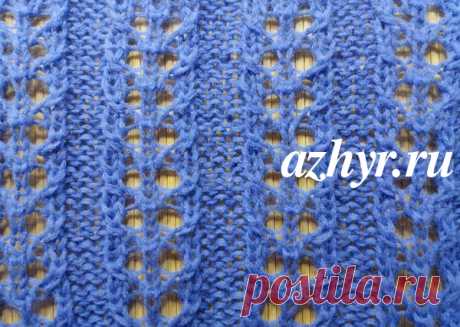 Ажурные дорожки спицами - схема с описанием | АЖУР - схемы узоров