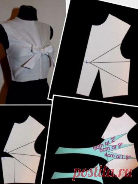 Цельнокроенные банты (подборка) / Простые выкройки / ВТОРАЯ УЛИЦА
