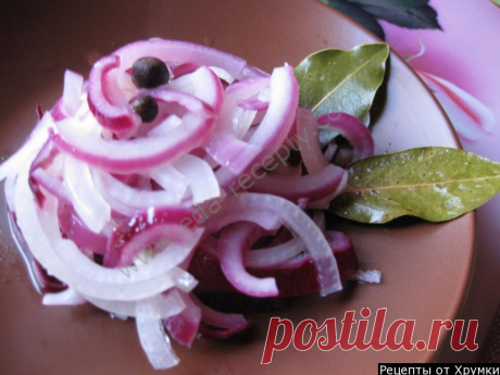 Маринованный лук в уксусе к шашлыку рецепт