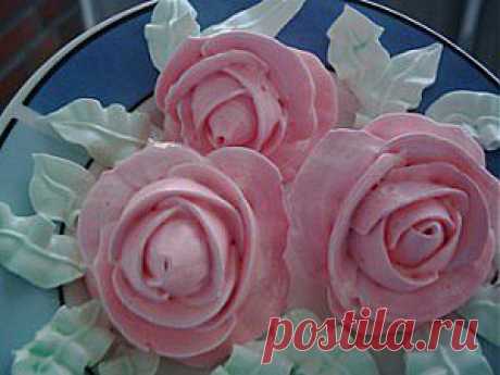 Крем белковый отделочный для тортов.