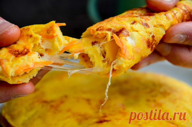 Тыквенные лепёшки с сыром