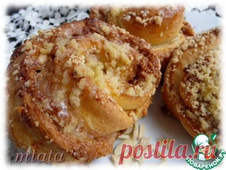 БУЛОЧКИ С ШОКОЛАДОМ И ОРЕХАМИ