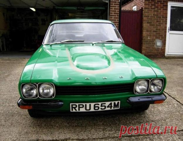 Редкая модель Ford Capri выставлена на продажу в Великобритании . Тут забавно !!!