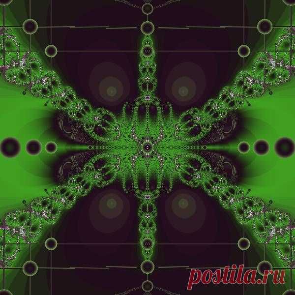 Фрактал, сделан в программе Fractal Explorer