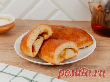 Жареные пирожки с повидлом