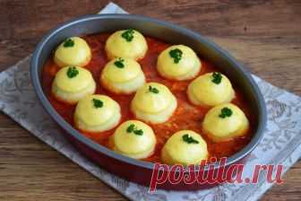 Картофельные шарики в мясном соусе Почти все любят картофель — с этим не поспоришь. И блюд из него можно приготовить невероятное количество! Я предлагаю свой вариант — попробуйте приготовить и вы, подарите себе новый вкус привычного пр…