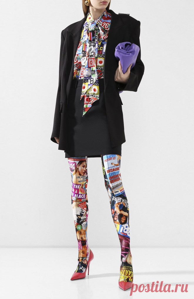 Женские разноцветные леггинсы BALENCIAGA — купить за 39950 руб. в интернет-магазине ЦУМ, арт. 625333/TILQ1