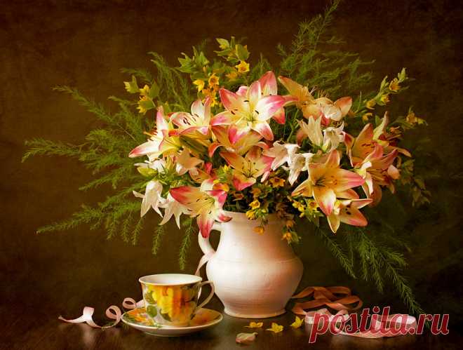 Прекрасные натюрморты Татьяны Долженковой