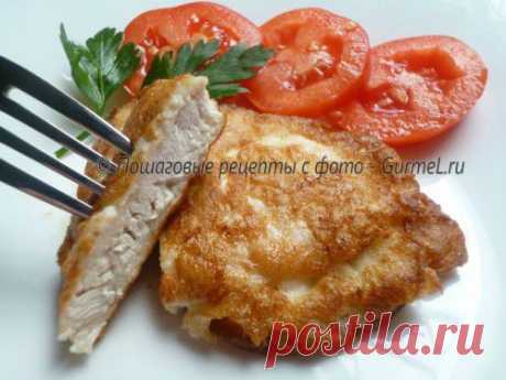 Отбивные из куриного филе в очень вкусном кляре. Рецепт с фото. Пошаговые фотографии. GurmeL