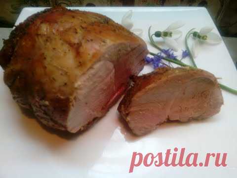 Говядина, запечённая в духовке. Вкусный праздничный рецепт.