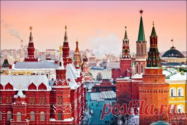 Завораживающие фотографии снежной Москвы