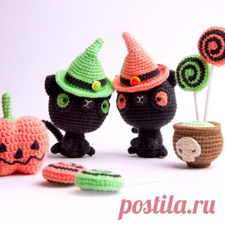 Амигуруми кошка
