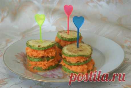 Закуска из кабачков и моркови рецепт с фото