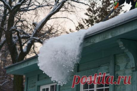 Как правильно убирать снег, чтобы не повредить дорожки и растения | undefined (undefined)