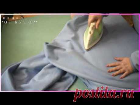 КАК СДЕЛАТЬ ВТО ТКАНИ . ШЬЕМ ПАЛЬТО.