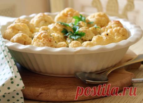 Запеканка с рисом и цветной капустой | Русская кухня