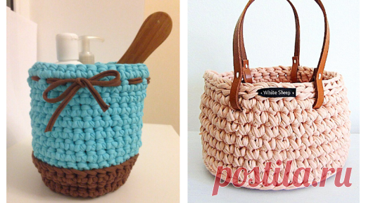 Вяжем красивые корзинки из трикотажной пряжи своими руками. Мастер-класс 


Каждый из нас хочет, чтобы наша квартира или дом выглядели красиво. Для этого мы делаем все возможное. Например есть множество магазинов или интернет-магазинов, которые предлагают множество вещей д…