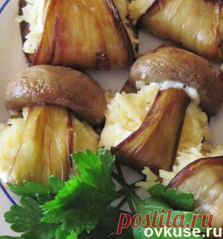 Баклажаны с грибами и сыром - Простые рецепты Овкусе.ру