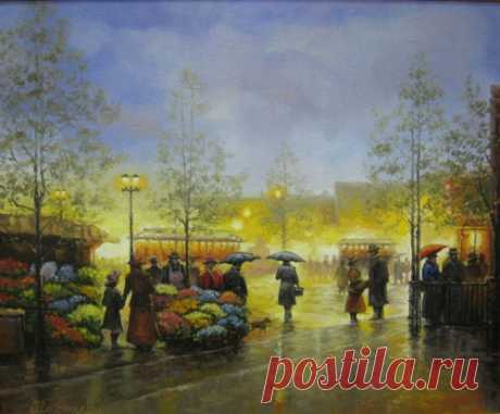 Картины художника Александра Васильевича Маскаева (60 работ) » Картины, художники, фотографы на Nevsepic