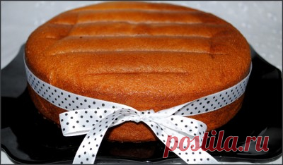 Бисквит на горячем молоке | Четыре вкуса
