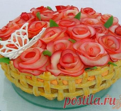 Торт «Миллион алых роз»