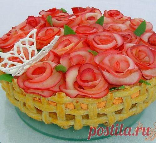 Торт «Миллион алых роз»