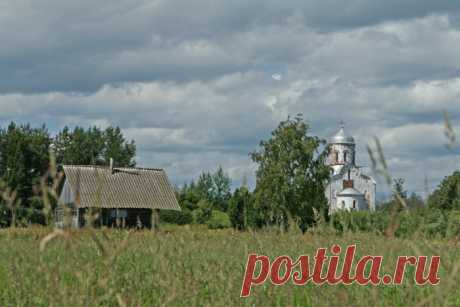 Храм Николы на Липне под Великим Новгородом | Глобус России