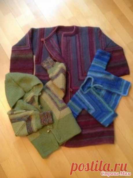 Вязание по методу Циммерман Surprise jacket Элизабет Циммерман разработала еще в 1968 году. С тех пор он с успехом шагает по планете. Этот жакет можно связать как ребенку, так и взрослому.