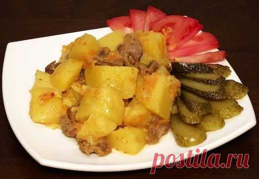 Тушеная картошка — простое и вкусное блюдо: 4 рецепта — Готовим дома