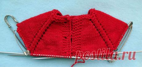 Knitting Cardigan for Baby