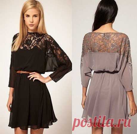 EAST KNITTING FASHIONS BF 024 Women Sexy lace batwing Chiffon Dress with Belt S/M/L Brand dress Fast Delivery FREE SHIPPING-in Dresses from Apparel &amp; Accessories on Aliexpress.com
