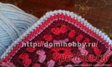 Простые способы обвязки края крючком.